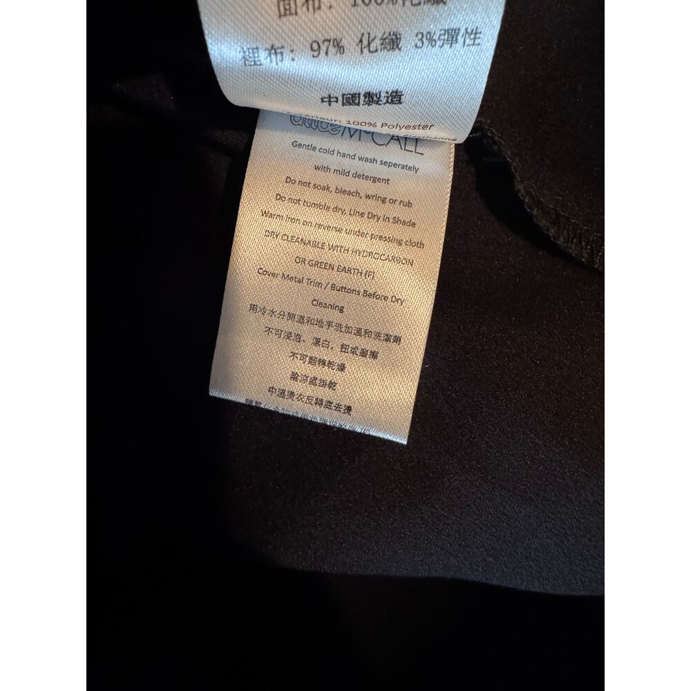 ALICE MCCALL Mystery Dress Gown Off Shoulder Ruffle Navy Ocean Blue US 4 - Picture 10 of 10